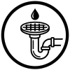 Drain cleaning icon